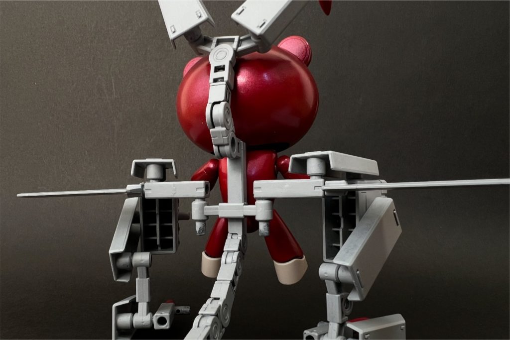 変形する度にジョイント部分の塗装が剥がれていくので、写真はドッキング状態のみ😣