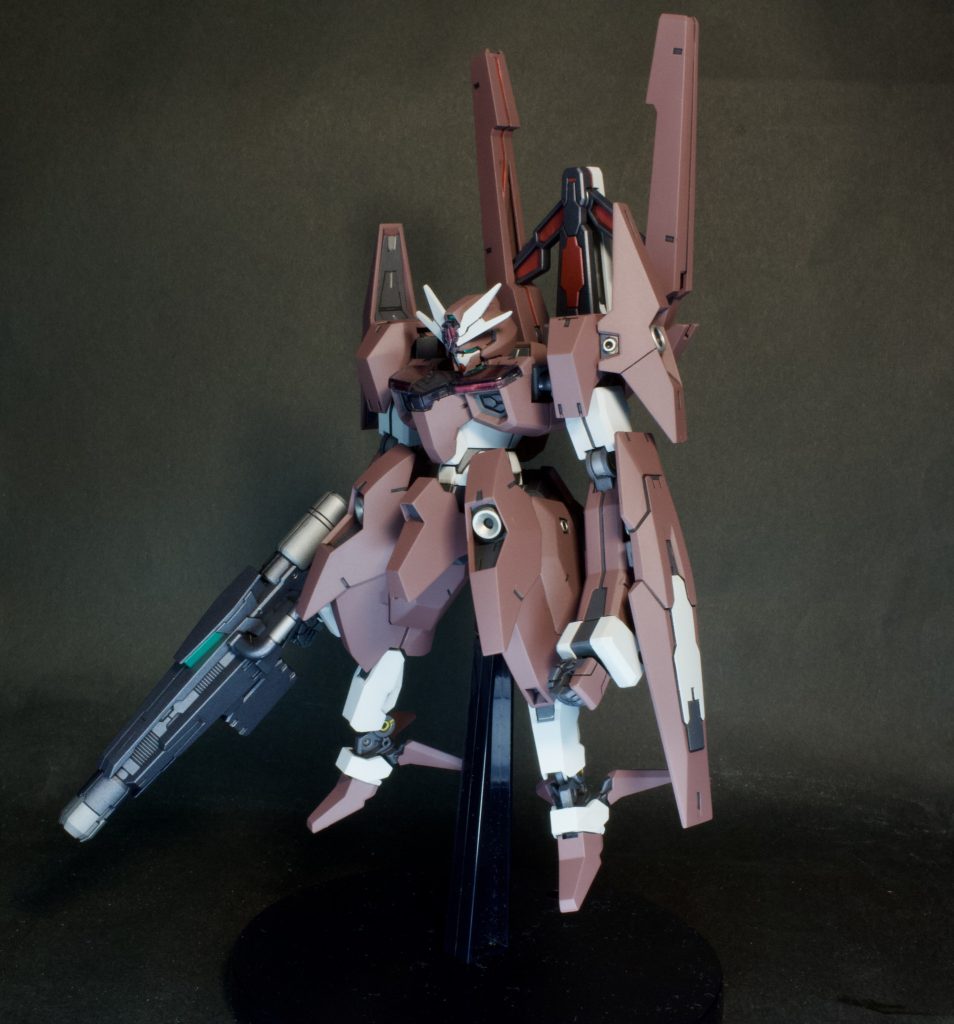 素立ち　正面から。ゲテモノMSって心惹かれますよね〜笑