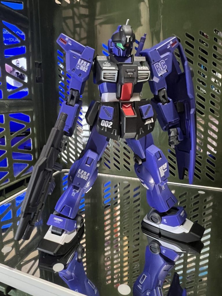 胴体はヘイズル、頭ちょい足し、武装はジェガンのやつにちょい足し