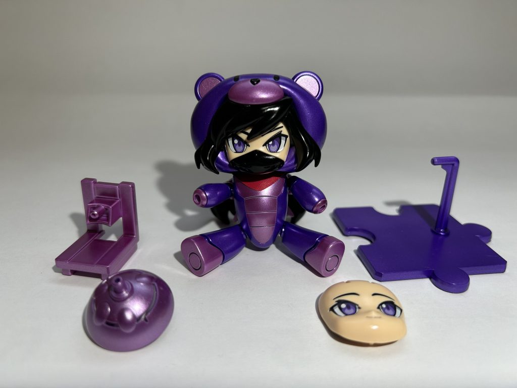 合わせ目は一応消しましたが、比較的簡単に仕上げました。