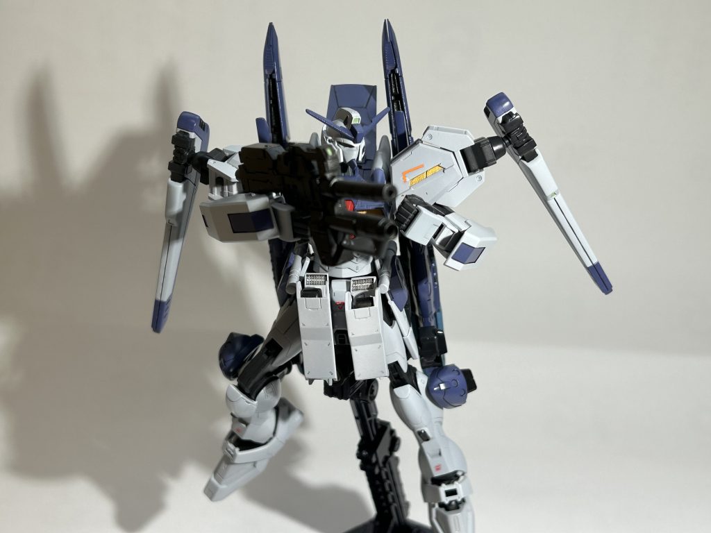 ビームライフルは、当時タイミングよくオンラインショップで在庫にあったヤツです。このライフル好き❤️