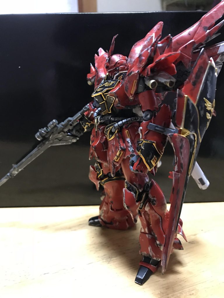 ライフルも持ちました。