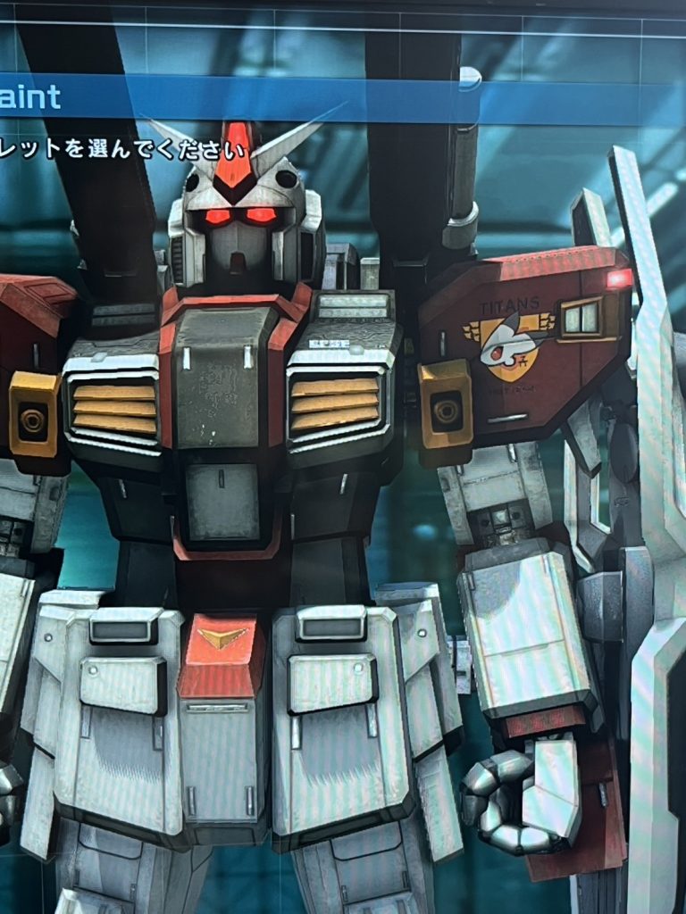 ちゅんざわさんバトオペ仕様ベースは1/100 アレックスver.2.0四肢はジムドミナンスです。盾はメルカリで買ったジャンクパーツ(たぶんジムカスタム?)を少し手直ししています。