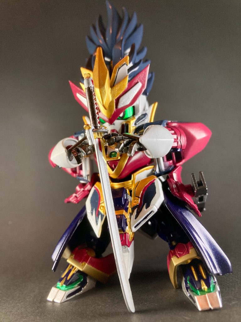 余談ですが今週末はついに念願の、待ちに待った信長ガンダムエピオンの最新形態である「天下無双大将軍」がSDガンダムワールドヒーローズ輝羅鋼物語より最新作キットとして発売されますので、とても楽しみにしています！以上、閲覧頂きありがとございました。