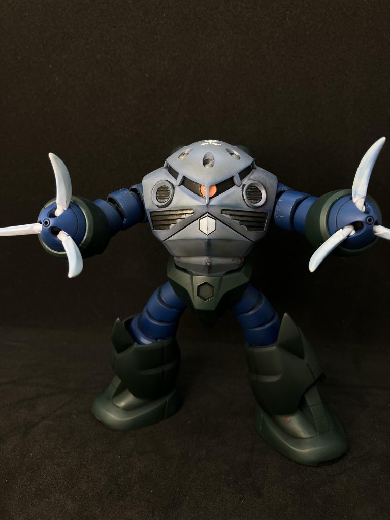 量産型ズゴックのキットがなかなか手に入らなくて何故かシャア専用ズゴックは手に入りやすいんですよね！