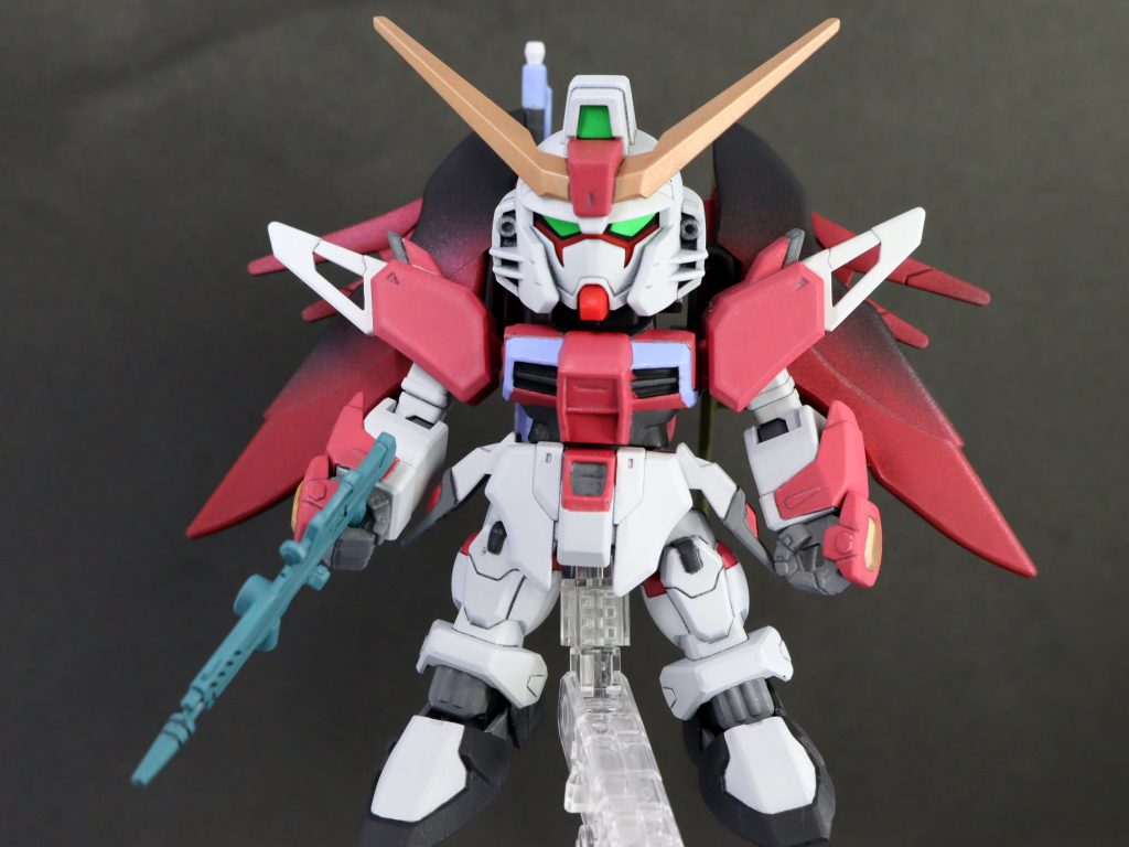 塗装作品 No.23 SDEX デスティニーガンダム(ルナマリア・ホーク専用機)『機動戦士ガンダムSEED DESTINY』–2枚目/制作者:茶雪bravely