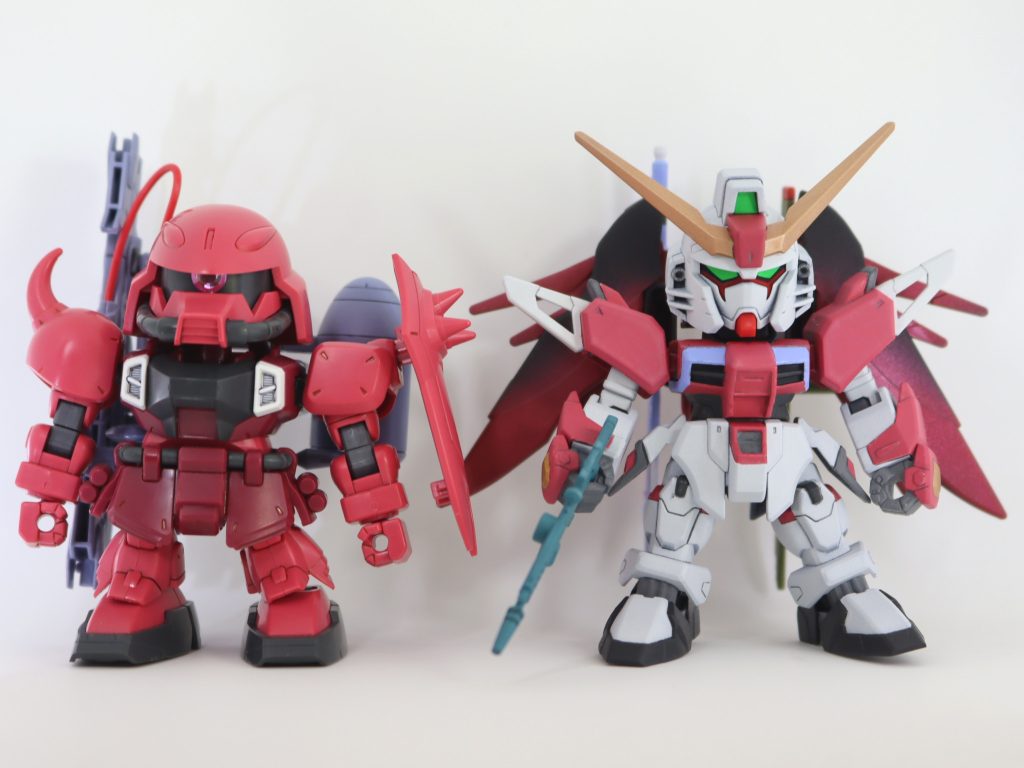 塗装作品 No.23 SDEX デスティニーガンダム(ルナマリア・ホーク専用機)『機動戦士ガンダムSEED DESTINY』–3枚目/制作者:茶雪bravely