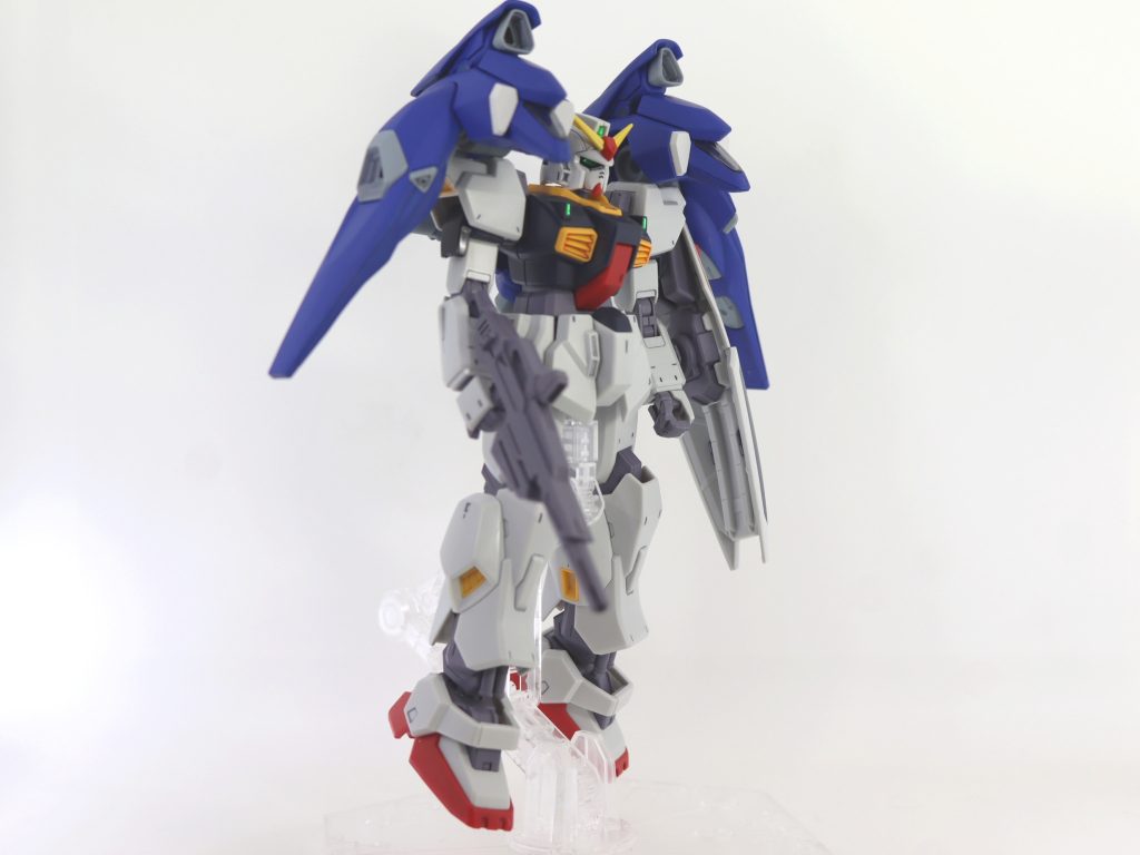 塗装作品 No.24　スーパーガンダム（ブラストブースター）HGUC 1/144 ガンダムMk-II　HG ガンダムファラクト『機動戦士Zガンダム＆水星の魔女 』–3枚目/制作者：茶雪bravely