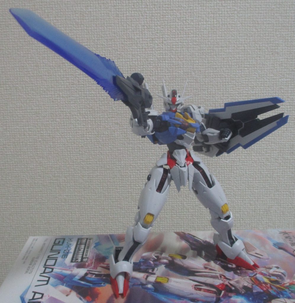HGより大きく長くなったビームブレイドも決まってます♪♪