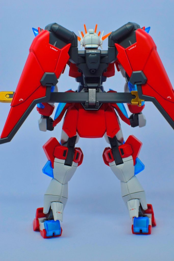 HG 神バーニングガンダム–3枚目/制作者：SHIN