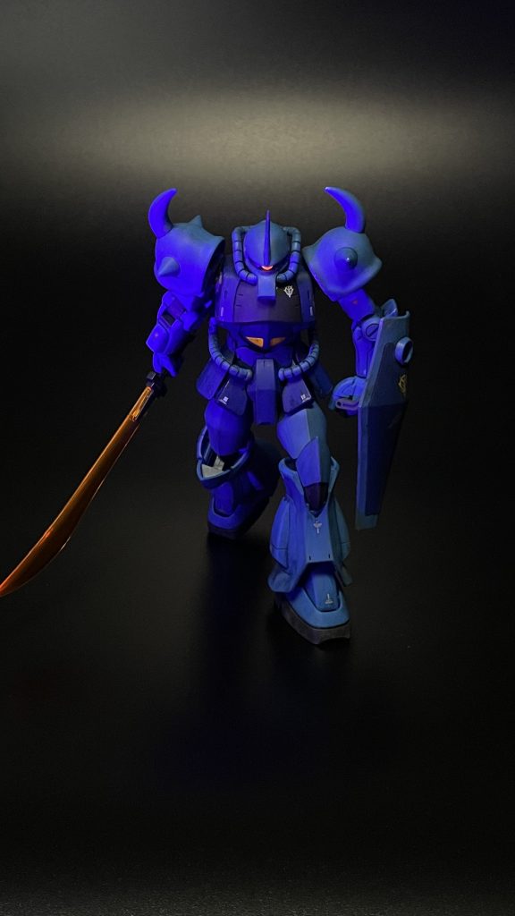 グフってドムやゲルググより性能は低いんでしょうが何というか独特な“圧”みたいなんがある気がする