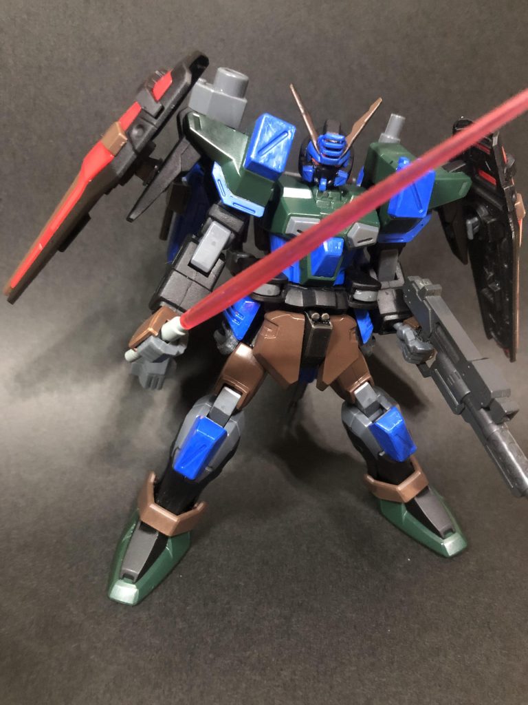 HGバスター改造シェルバスター–2枚目/制作者：趣味おじさん