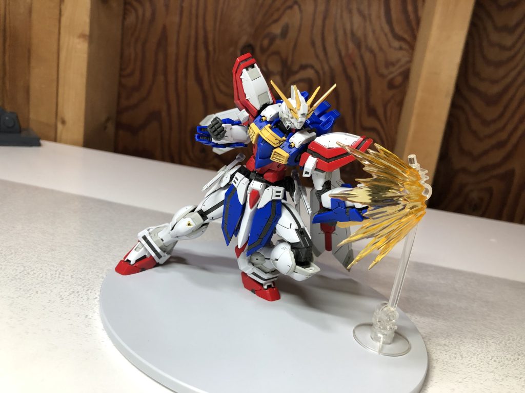 この辺からのポージングは自分の趣味です