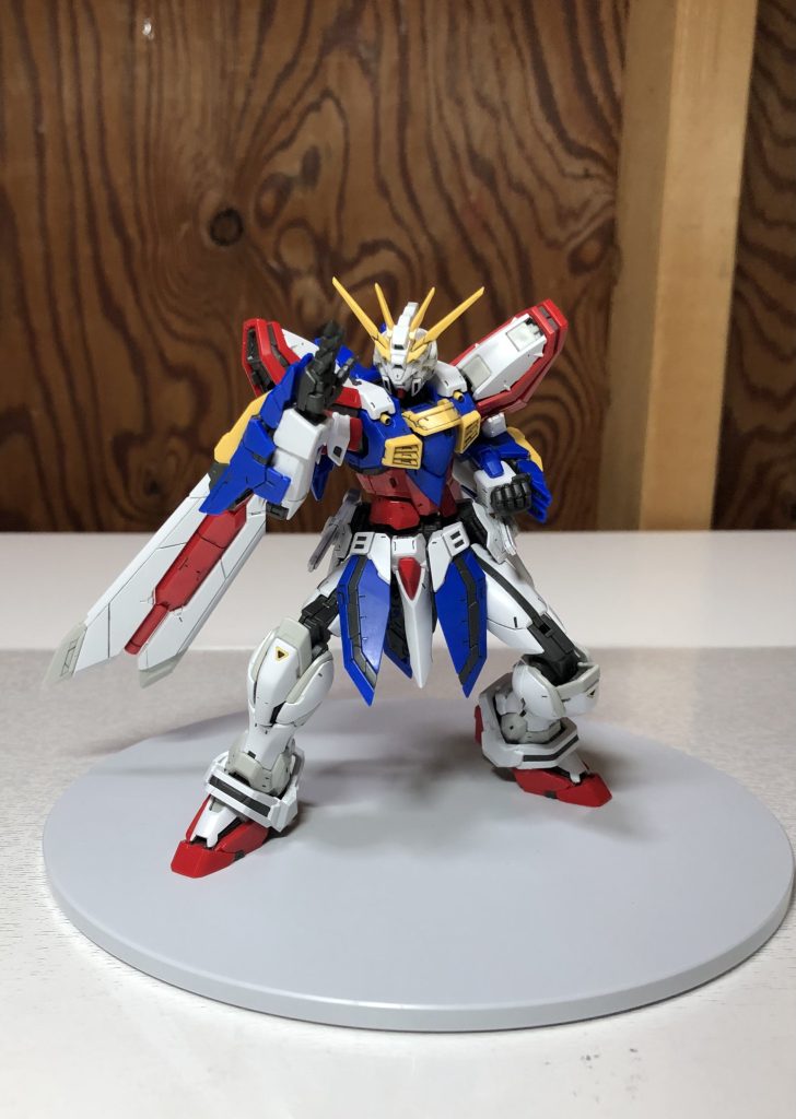 RG GF13-017NJII ゴッドガンダム–4枚目/制作者：月島海斗