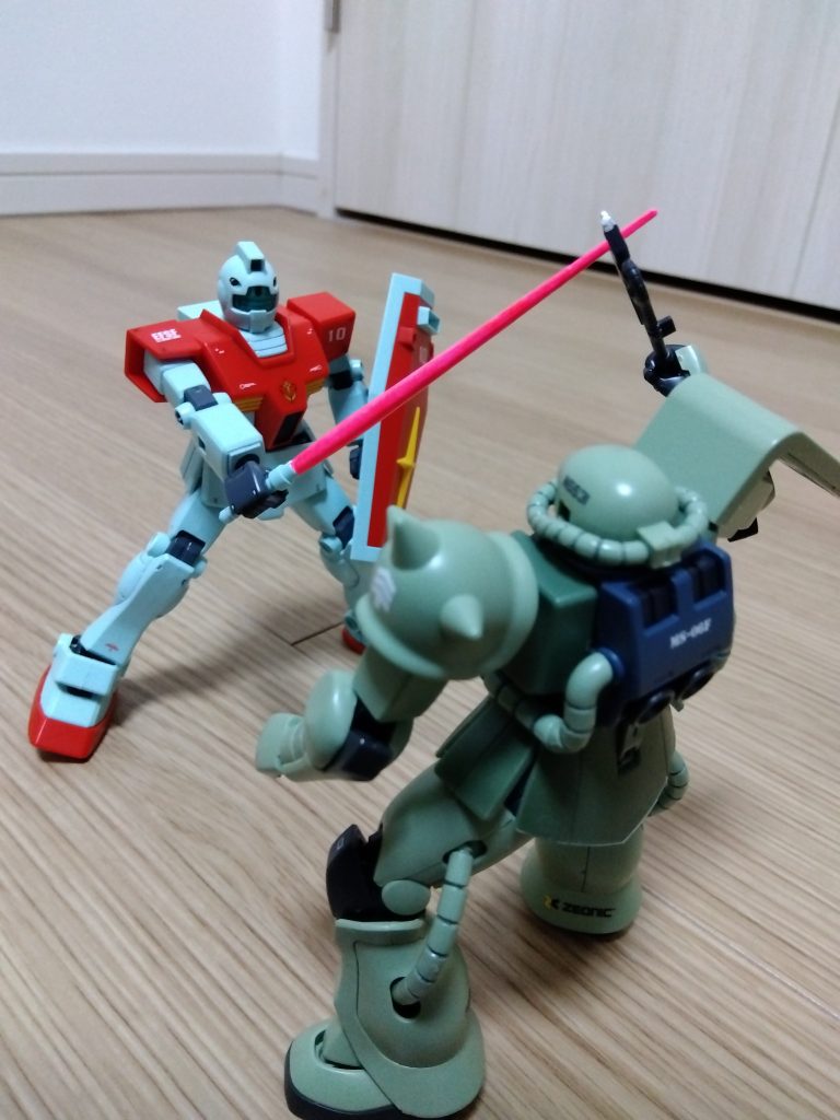 HGUCジム(三体目)–5枚目/制作者：@toyo06r