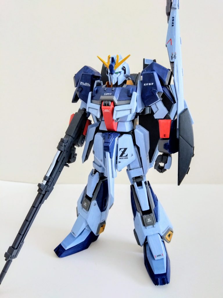 旧HGUCのΖガンダムを小改造しました。