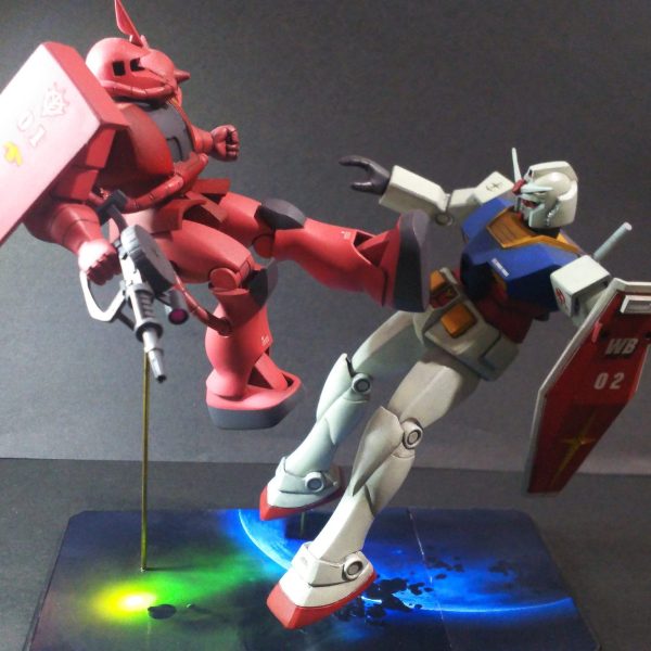 対決！シャア対アムロ