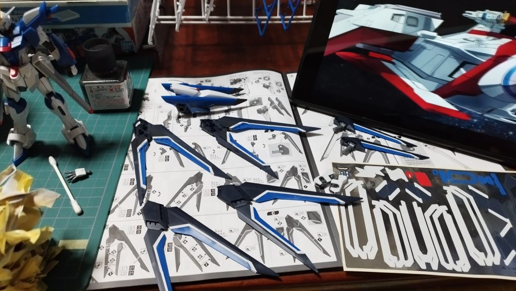 マスキングぺりぺりダダ余るシールw