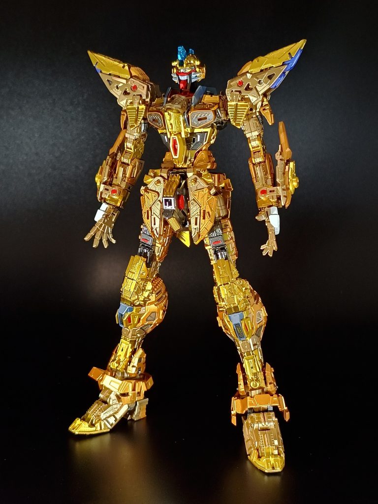 これだけで見応え一杯のギラギラな内部フレーム。メッキはそのまま成形色のゴールドをEXゴールドで、ダークグレーのパーツをスターブライトアイアンで塗装してます。もうそれだけでバッチリ。そして絶対に来るであろう1/100のマイティストライクフリーダムが、このMGEXの拡張パーツとして出てくれることを祈るばかり!プラウドディフェンダー拡張キット、熱望してます。■カラーレシピ・フレーム一部:EXゴールド、スターブライトアイアン・外装ホワイト:ニュートラルホワイト、スチールホワイト+ミリオンブルー少々・外装ブルー:コバルトバイオレット、一部コバルトブルー+スターブライトシルバー・外装レッド:フレイムレッド・外装ブラック:ニュートラルグレーV・襟、胸部ダクト等:GXアイスシルバー+GXメタルブルー・クスィフィアス3レール砲:ブルーフォグホワイト・トップコート:EXフラットクリアープレミアム