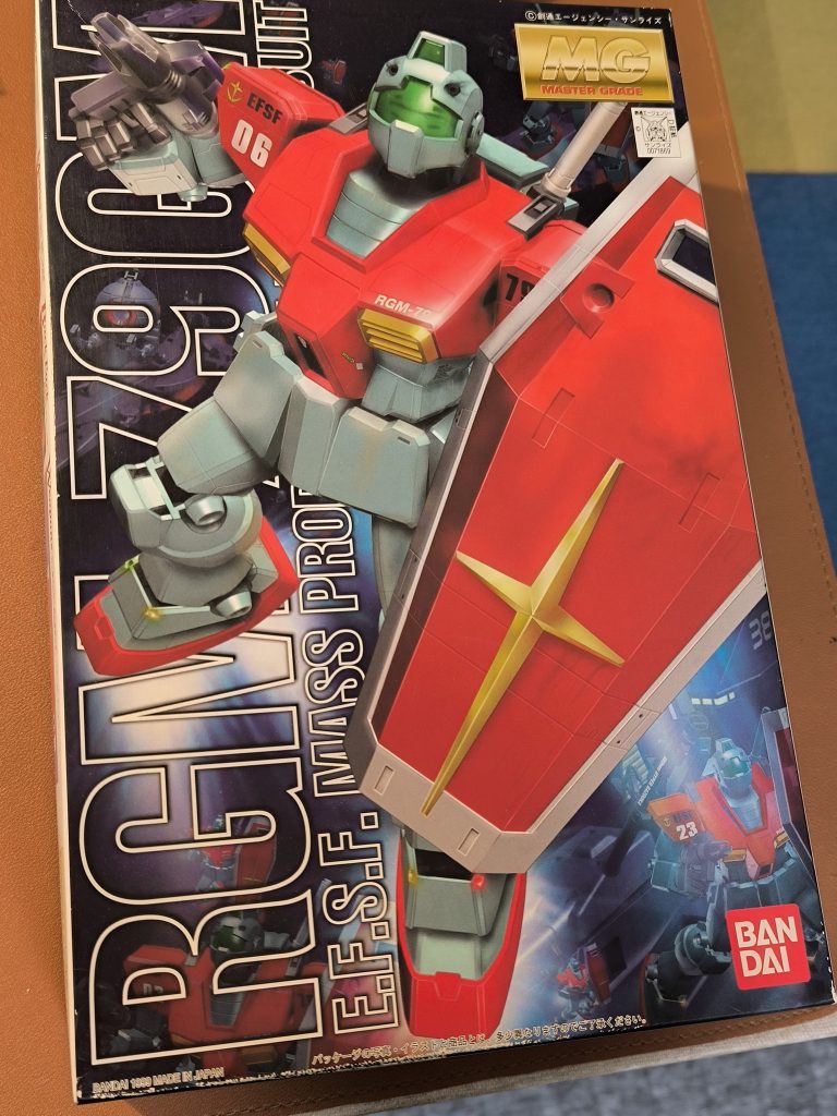 懐かしい品を中古ショップで見かけたのが今回のきっかけでした。旧MG再販してほしい。 最後まで閲覧ありがとうございました。