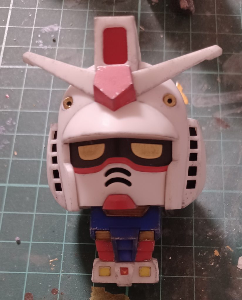 お股のV字部分を黄色で塗るのが一番苦労したかも💧何回も塗り直したもんなあ😭