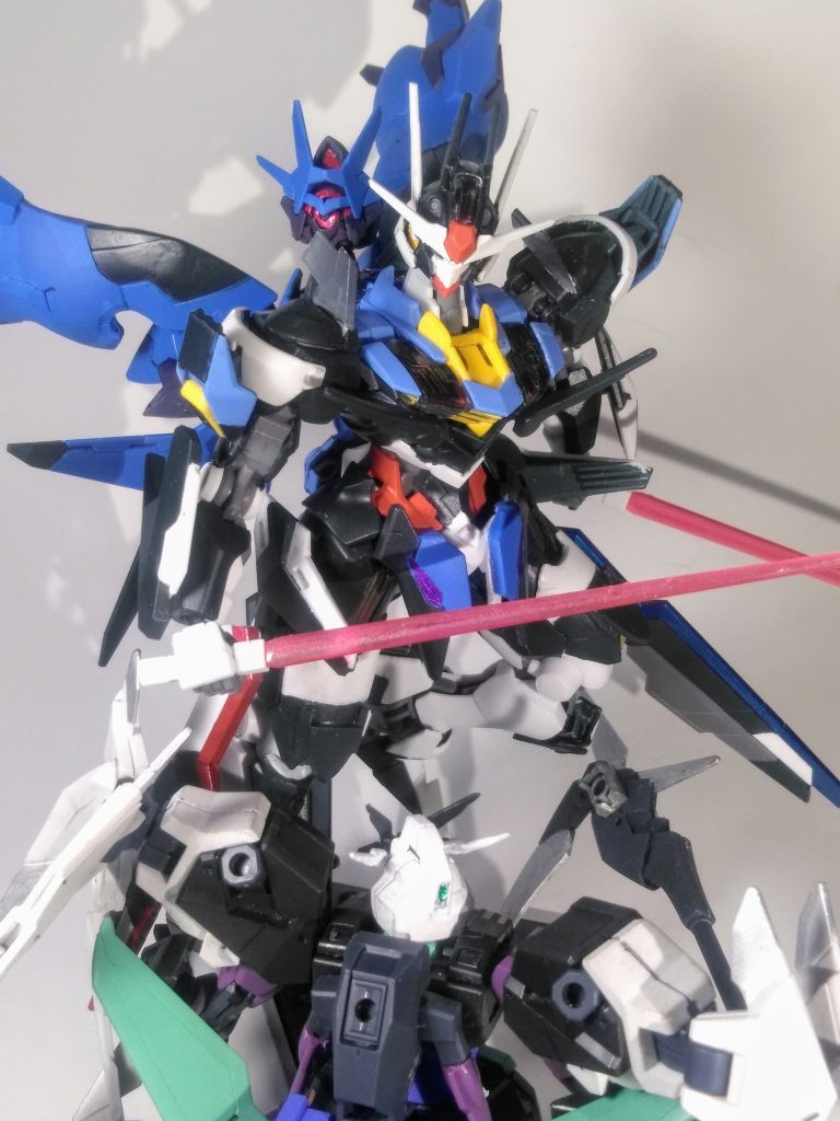 ハイ！お約束の『ビット・オン・フォーム』🤭『エアリアル』のこの形態は本当に良い👍ツイデにワンパターンの『サーベル 抜刀 二刀流❗❗』