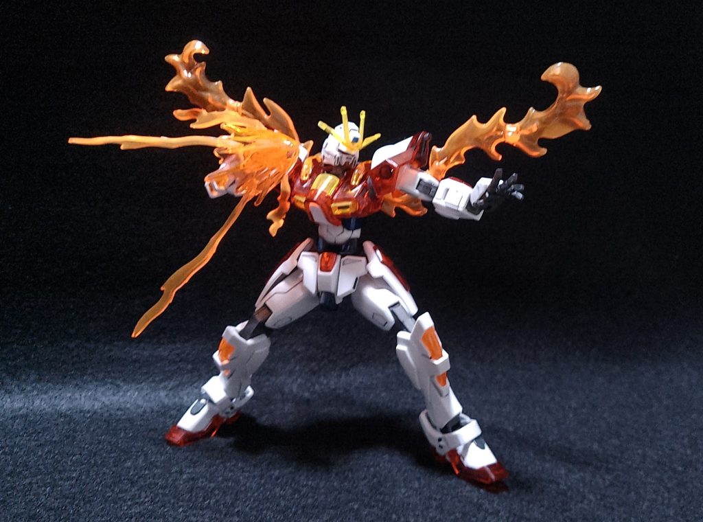 ガンプラ一番くじF賞ビルドバーニングガンダムソリッドクリア–4枚目/制作者：@premiere7105