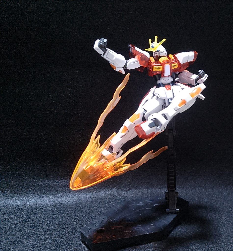 ガンプラ一番くじF賞ビルドバーニングガンダムソリッドクリア–6枚目/制作者：@premiere7105