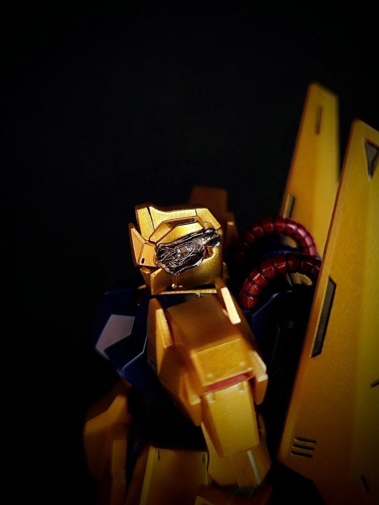 アンテナがないのでダメージ加工してみました。