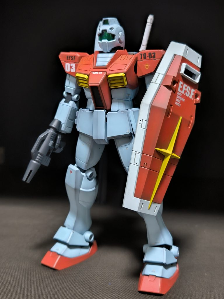 プロポーションがとてもナイス。無改造です。浅いモールドを掘り直ししたくらいです。