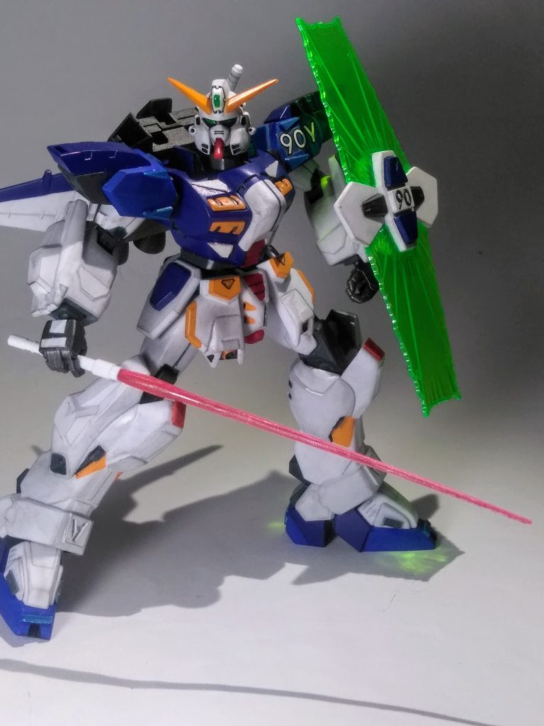 ハイ。ナンの捻りもない😋『サーベル抜刀&シールド構え❗』イヤッ！ホントなんの小細工もナイ❗😥