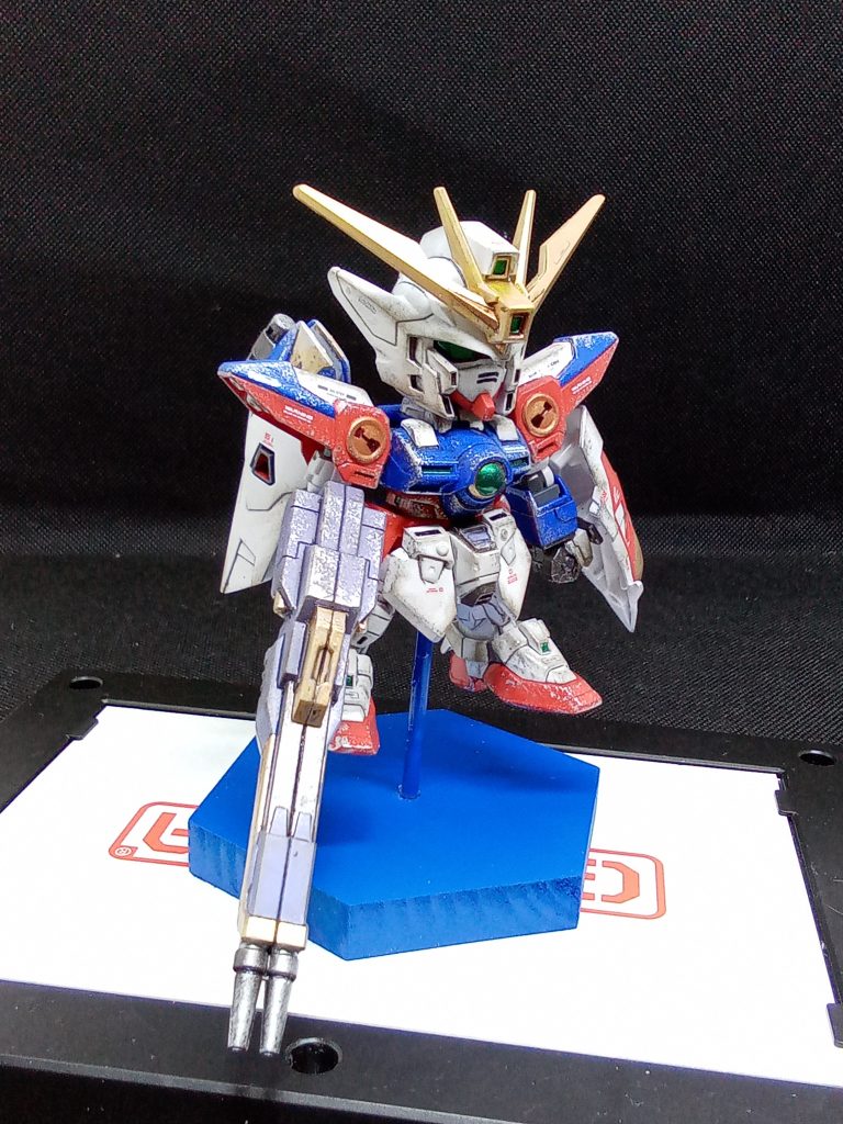 台座はライジングフリーダムブルーを塗ってみました