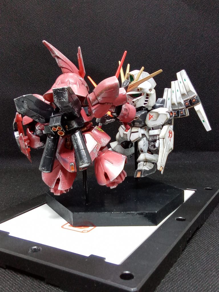 バックパックとプロペラントタンクは簡単に穴埋め