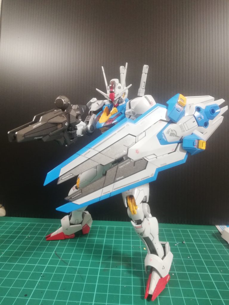 エアリアルのアニメ設定画の色合いで塗装してみました！