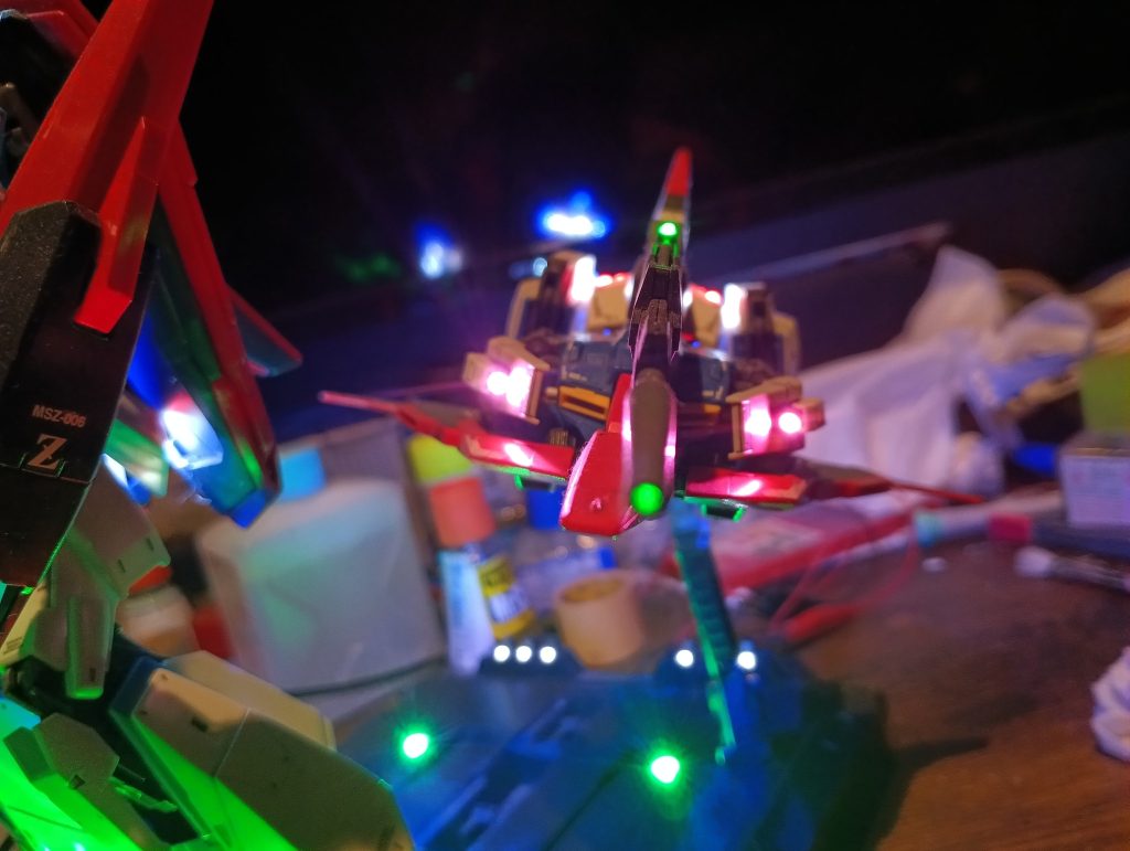 ウェーブライダーもしたくてRGで組み込んでます👍