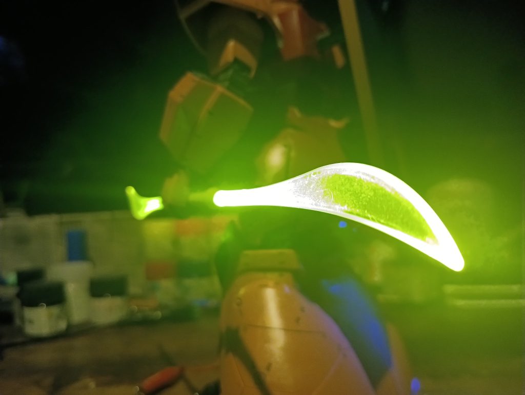 ナギナタの柄の中心を開孔するのにかなり神経使いました😅💦