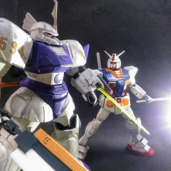 ゲルググ 高機動型《天斗 朝靄 中尉専用機》