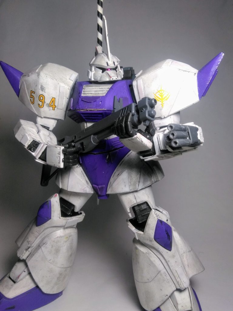 そんな訳で「漢の武装 ショットガン」を装備です😍💕宇宙なのに何故に「ショットガン」❓🧐それはパイロットの射撃能力値が「 D ー(ディーマイナス)」だからです😩