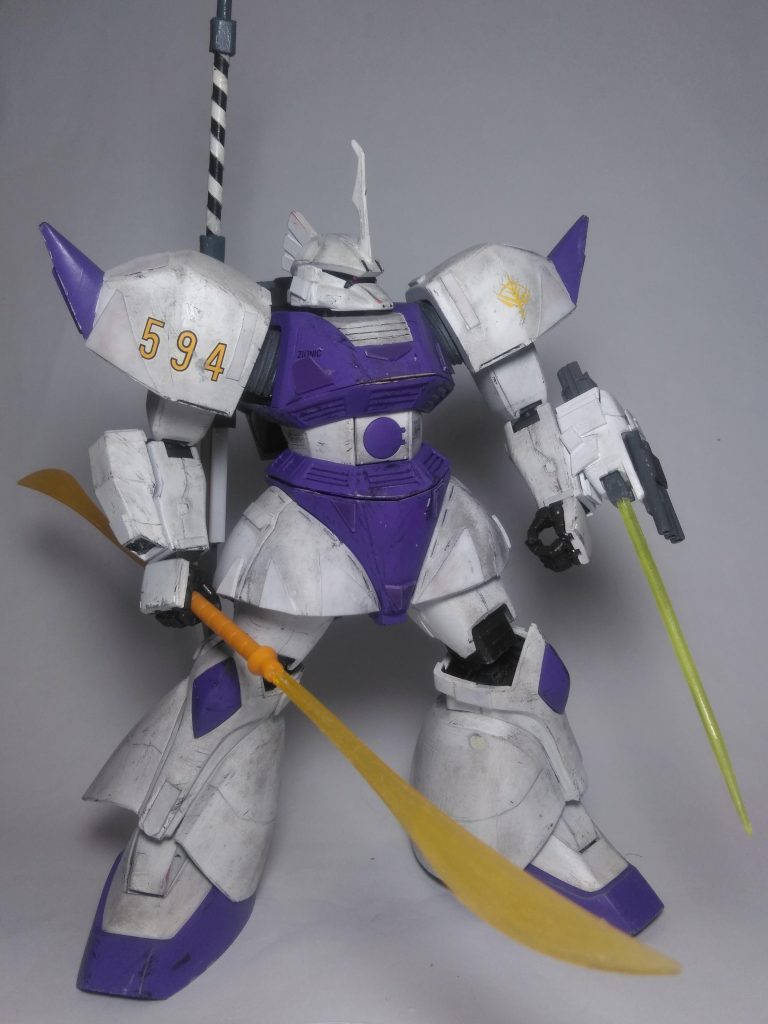 「ビームサーベル発振」してみた❗こんな感じに相成ります😋コレはアクマで「トンファー」では無く「サーベル」です😤