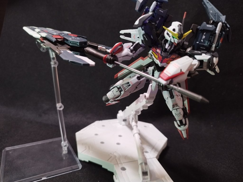 この瞬間を…待っていましたっ！！使用キットHGガンダムエアリアルHGガンダムルブリス×3MGクロスボーンガンダムX1フルクロスHGダブルリベイクライフルHGガンダムエアリアル改修型HGディランザ(グエル専用機)