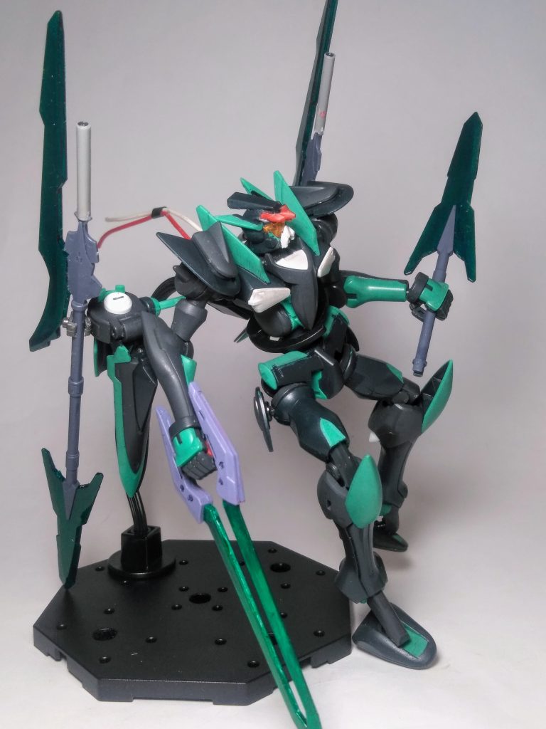 背部マウントの「T.G.グレイシャーのアノ槍」は「GN ショート ブレイド」として機能🤭まぁ、当たり前か😔