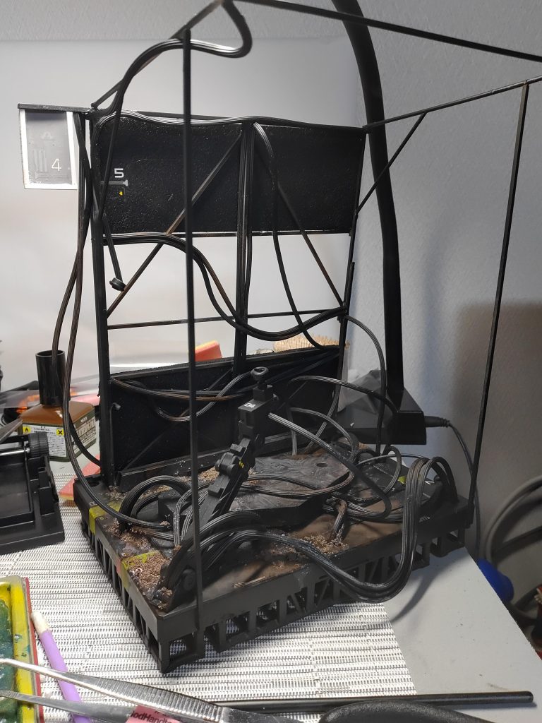 少しだけ汚したものです。完成品には瓦礫なども配置しています。