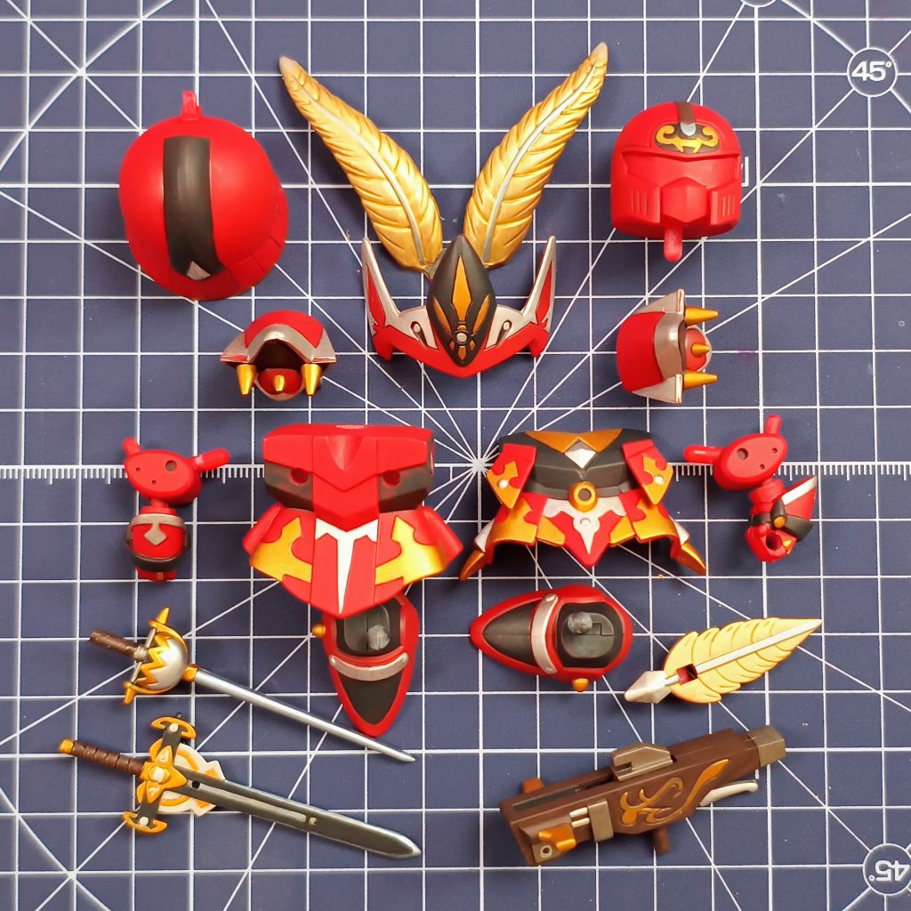 ジュエル塗装前に並べてみたところ。こうやって並べてる時が一番好きです。 