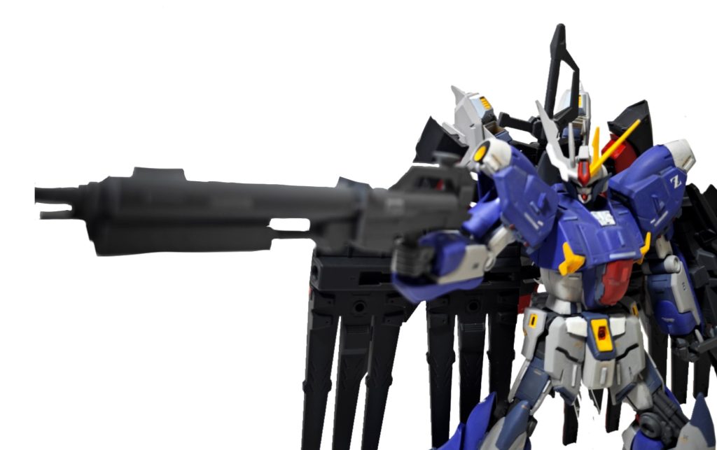 メガバズーカランチャークラスの威力のビームライフル。