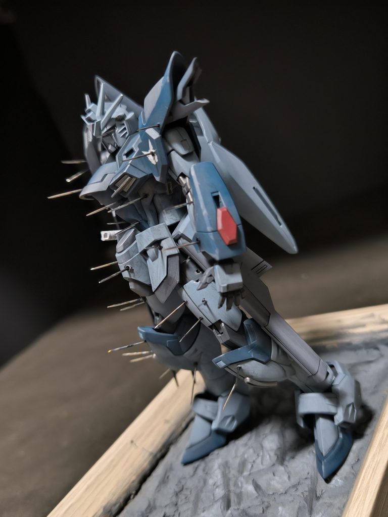 ブラックナイトスコードから食らった短針砲は裁縫用の針を利用しています。熱してそのまま貫きました。