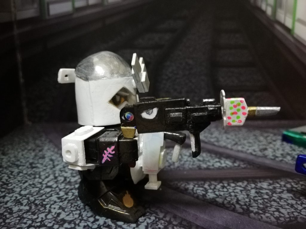 機関銃になったり