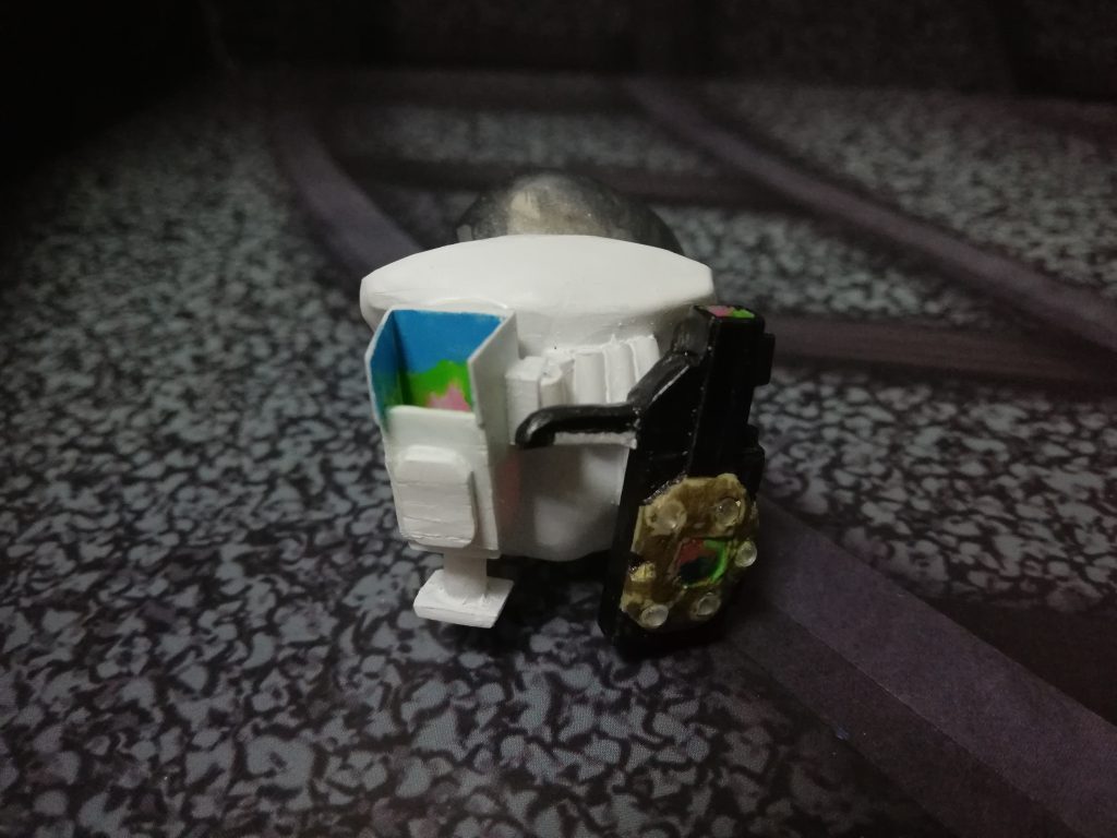 背中に色々マウント