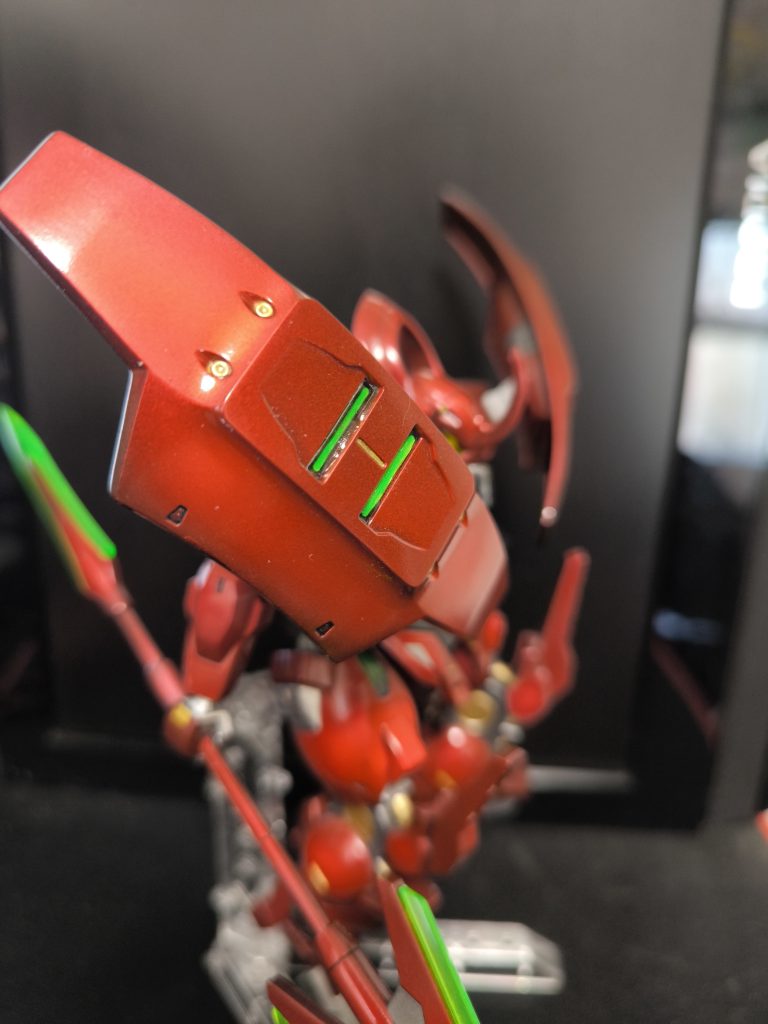 キャンディ塗装、と言いたいところだがまだまだ技術が足りぬ、、、