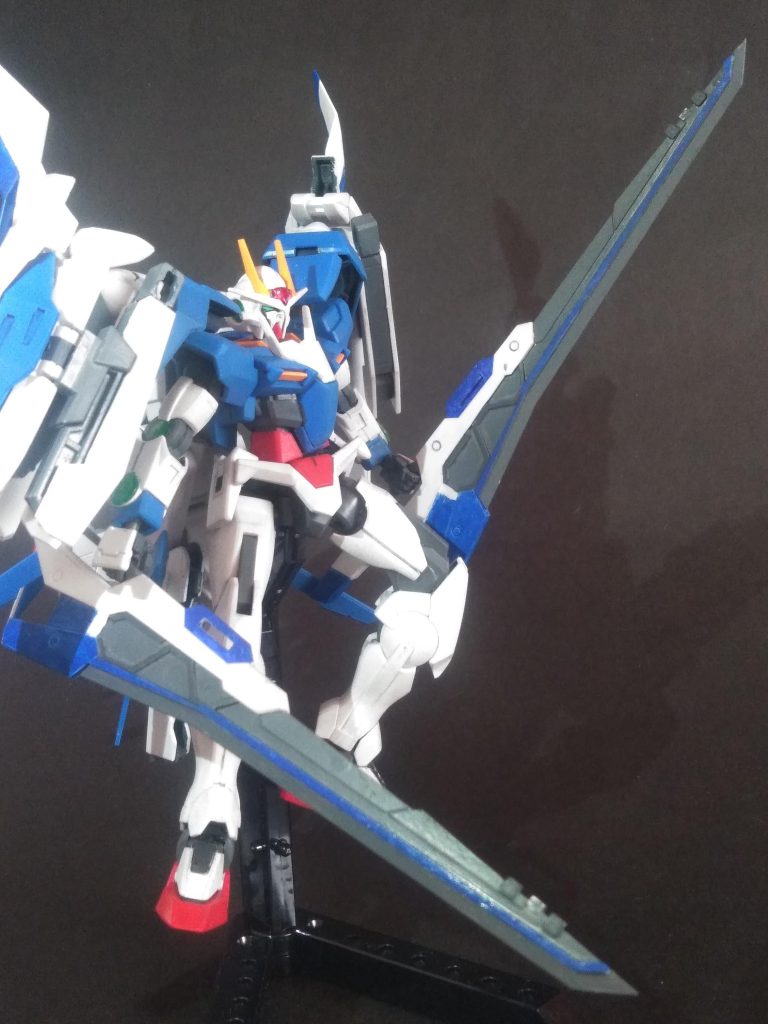 背部マウントの『GN バスター ソード Ⅲ』を、抜刀です🤭うん!デカイ😍💞