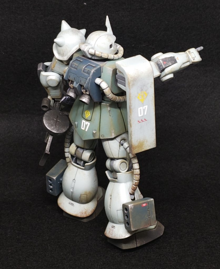 こちらもウェザリングがんばりました。